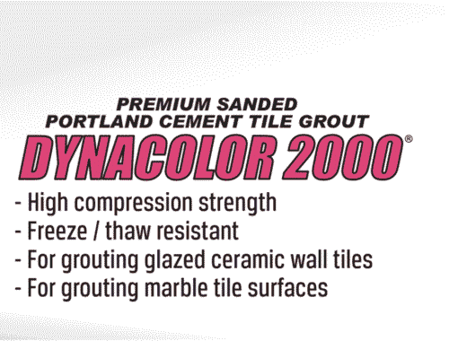 DYNA® DYNACOLOR 2000 - Sanded Jointing Grout (25 LB) - Image 2