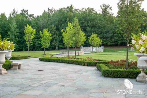 Slate-Gray-Pavers-3-STONEarch-1024x685 STONEarch 12'' x 12'' Natural Stone Paver - Image 4