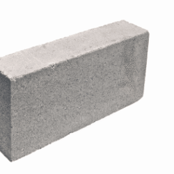 6 in. x 8 in. x 16 in. Solid Concrete Block