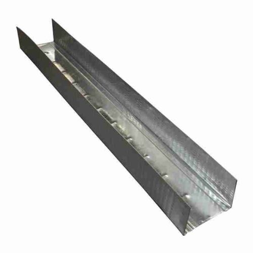 1 58x10 Steel Rack 6" x 10' Galvanized Steel Wall Framing Track - Image 1
