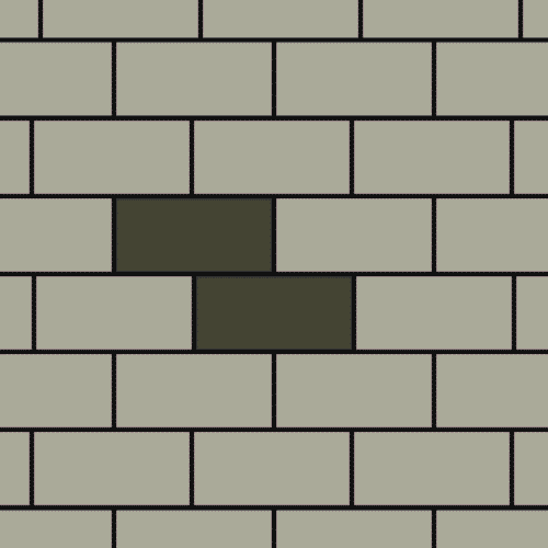 Running Bond Pattern Melville 80 Paver Small Rectangle - Image 3