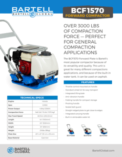 BCF1570 Forward Plate Compactor - Image 12