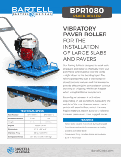 BPR1080-5 Vibratory Paver Roller - Image 4