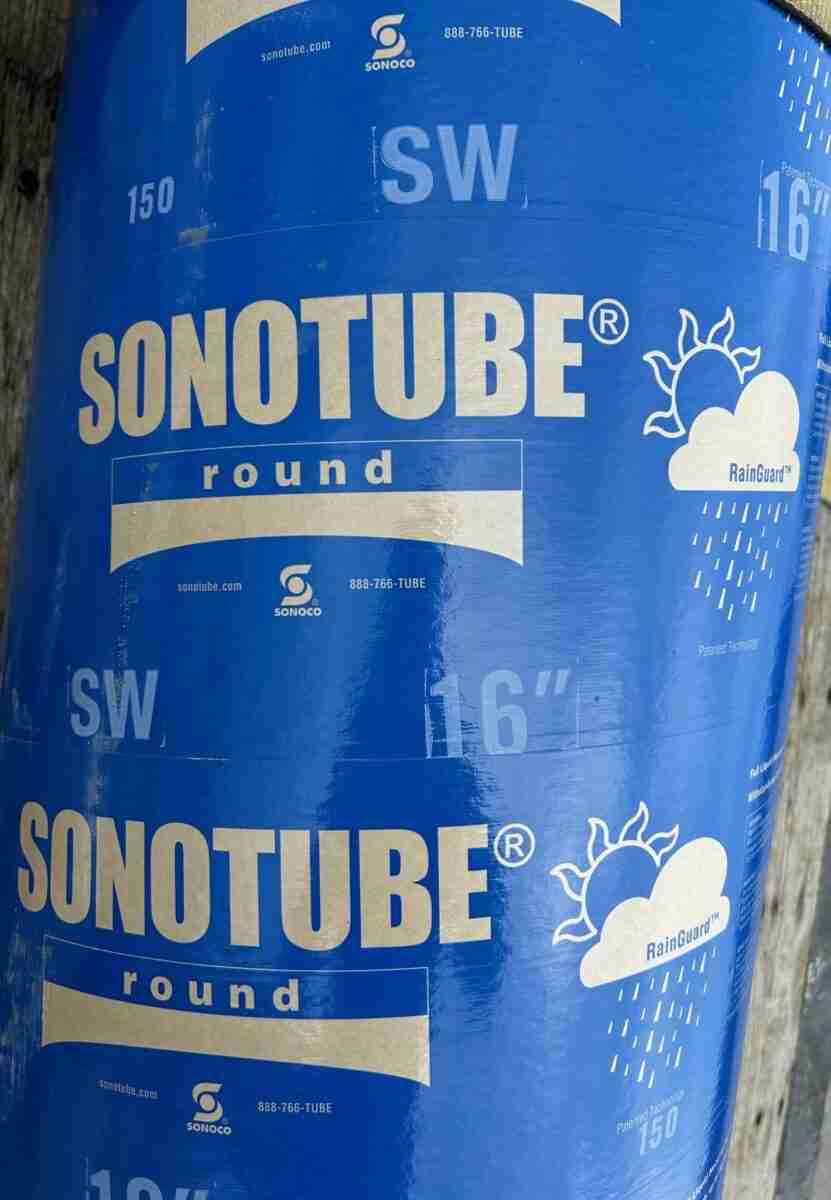 Sonotube® Rainguard® 16″ x 12′ PRODROP