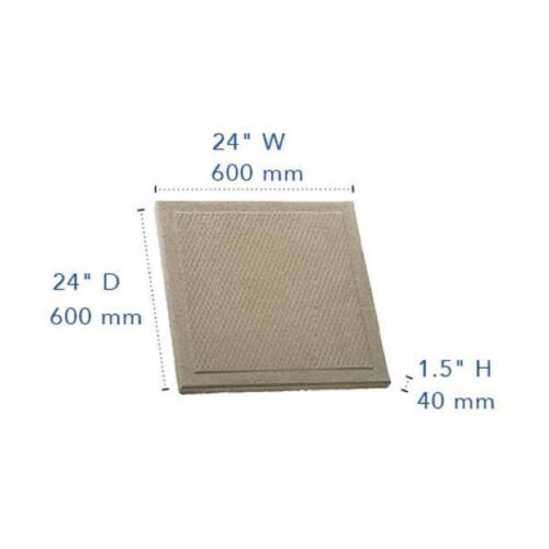 Patio Diamond 600x600 2 Patio Slab - Pre-Cast 24" x 24" Diamond Pattern - Image 2
