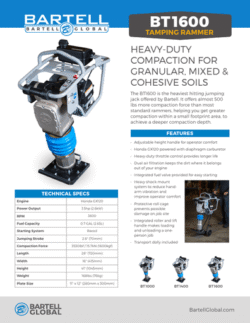 BT1600H Tamping Rammer - Image 3