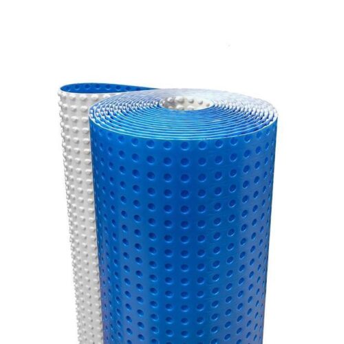DMX 1 Step DMX 1-Step Floor Underlayment 3.6-ft x 29-ft 100-sq.ft 4-mm Thickness Blue/White - Image 1