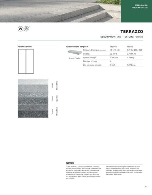 TERRAZZO Step - Polished | Techo-Bloc - Image 2