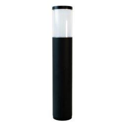 BOLD Silo Low 15" Low Voltage LED Path Light – Black Anodized Aluminum with 360° Glow - Image 2
