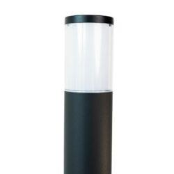 BOLD Silo Low 15" Low Voltage LED Path Light – Black Anodized Aluminum with 360° Glow - Image 3