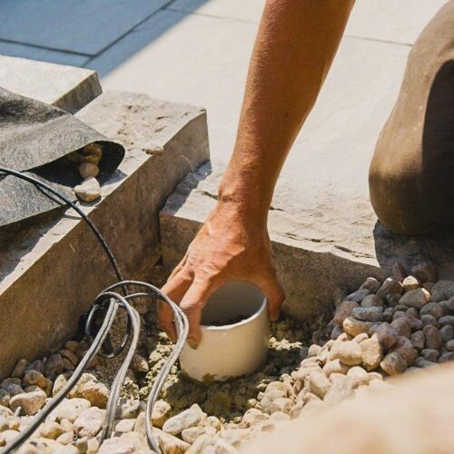 BOLD Concrete Sleeve for 60mm (2 3/8-Inch) Recessed Lights – Grey PVC for Seamless Concrete Applications - Image 2