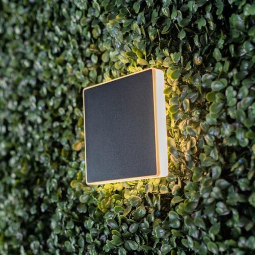 cube-backlit-4-360-degree-glow-led-wall-light BOLD Cube Backlit 4 Low Voltage LED Wall Light – 100mm (4-Inch) Square, Black Polycarbonate with 360° Glow - Image 2