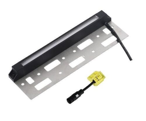 edge-7-partially-hidden-hardscape-led-light BOLD Edge 7 Low Voltage LED Undercap Light – 120mm (7-Inch) with Bracket, Black Anodized Aluminum - Image 6