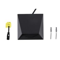 BOLD Hero | Black or White | 100mm (4") Low Voltage LED Wall Light - Anodized Aluminum - Image 7