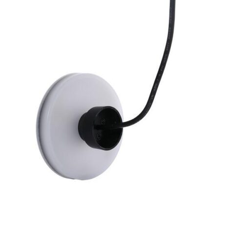 BOLD Silo Backlit 4 Low Voltage LED Wall Light – 100mm (4-Inch) Round, Black Polycarbonate with 360° Glow - Image 2