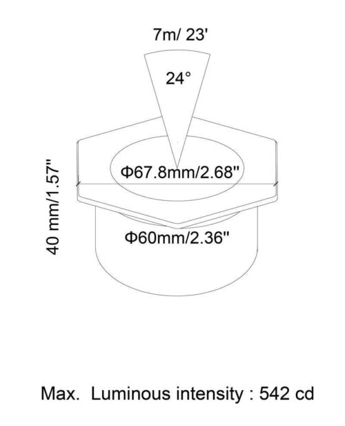 BOLD Ray 60mm (2 3/8") Low Voltage LED Recessed Light - Image 11
