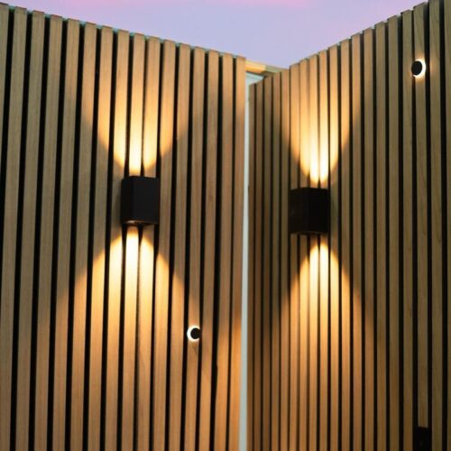 BOLD Dax Up Down | Black or White| Aluminum - Low Voltage LED Wall Light - Image 8