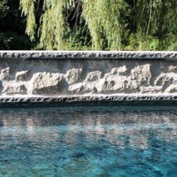 Banas Stones Coping 2 in x 12 in x 48 in - SLATE GREY